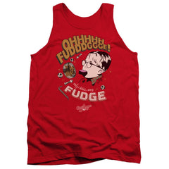 A Christmas Story Fudge Men's 18/1 Cotton Tank Top