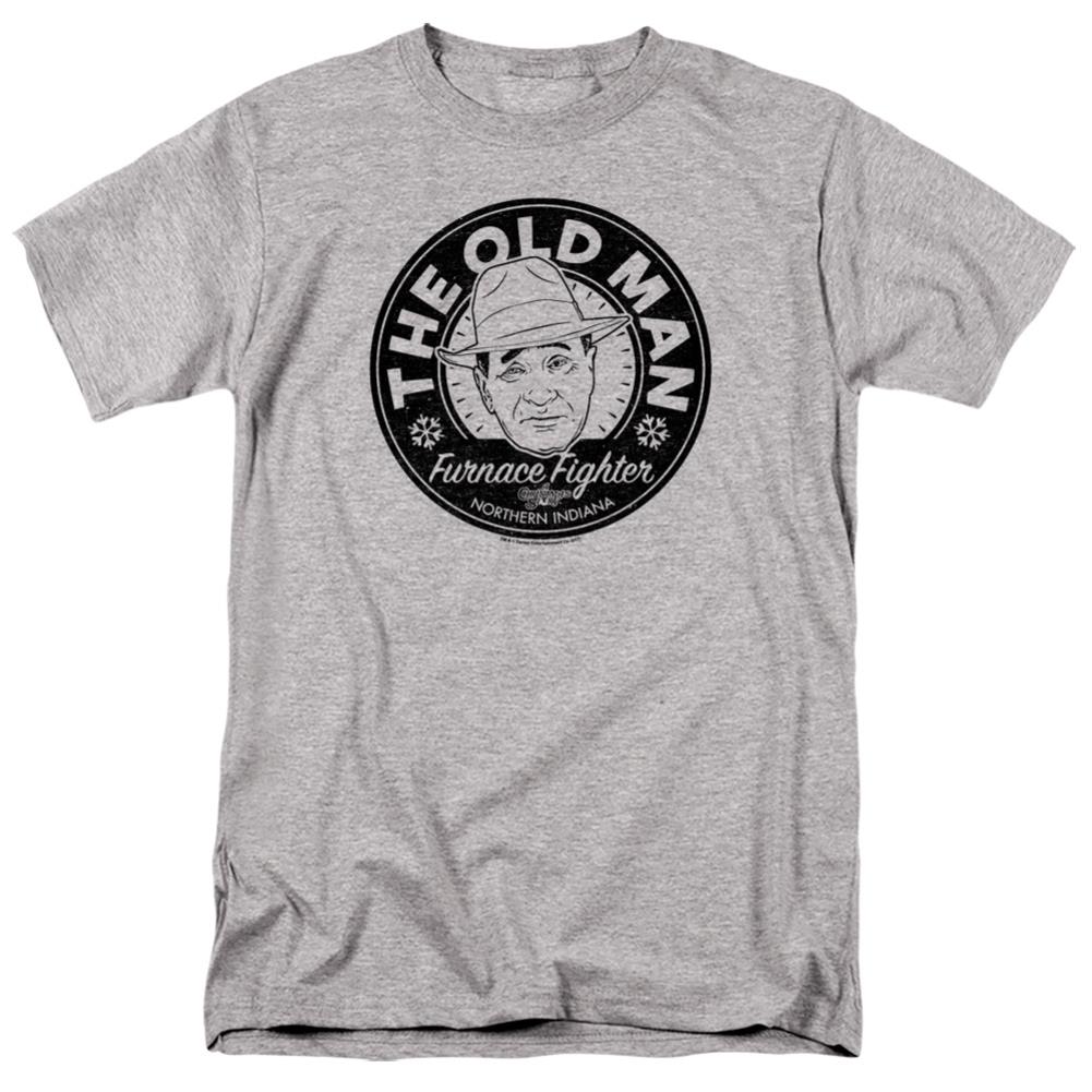 A Christmas Story The Old Man Men's 18/1 Cotton Short-Sleeve T-Shirt