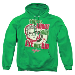 A Christmas Story You'll Shoot Your Eye Out Men's Pull-Over 75 25 Poly Hoodie