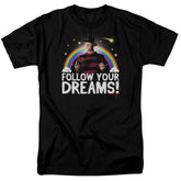 A Nightmare On Elm Street Follow Your Dreams Men's 18/1 Cotton Short-Sleeve T-Shirt