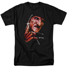 A Nightmare On Elm Street Freddy's Face Men's 18/1 Cotton Short-Sleeve T-Shirt