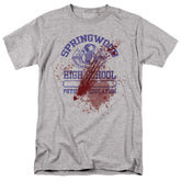 A Nightmare On Elm Street Springwood High Victim Men's 18/1 Cotton Short-Sleeve T-Shirt