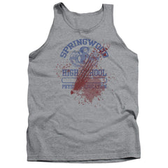 A Nightmare On Elm Street Springwood High Victim Men's 18/1 Cotton Tank Top