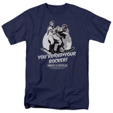 Abbott And Costello Off Your Rocker Men's 18/1 Cotton Short-Sleeve T-Shirt