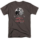 Abbott And Costello Super Sleuths Men's 18/1 Cotton Short-Sleeve T-Shirt
