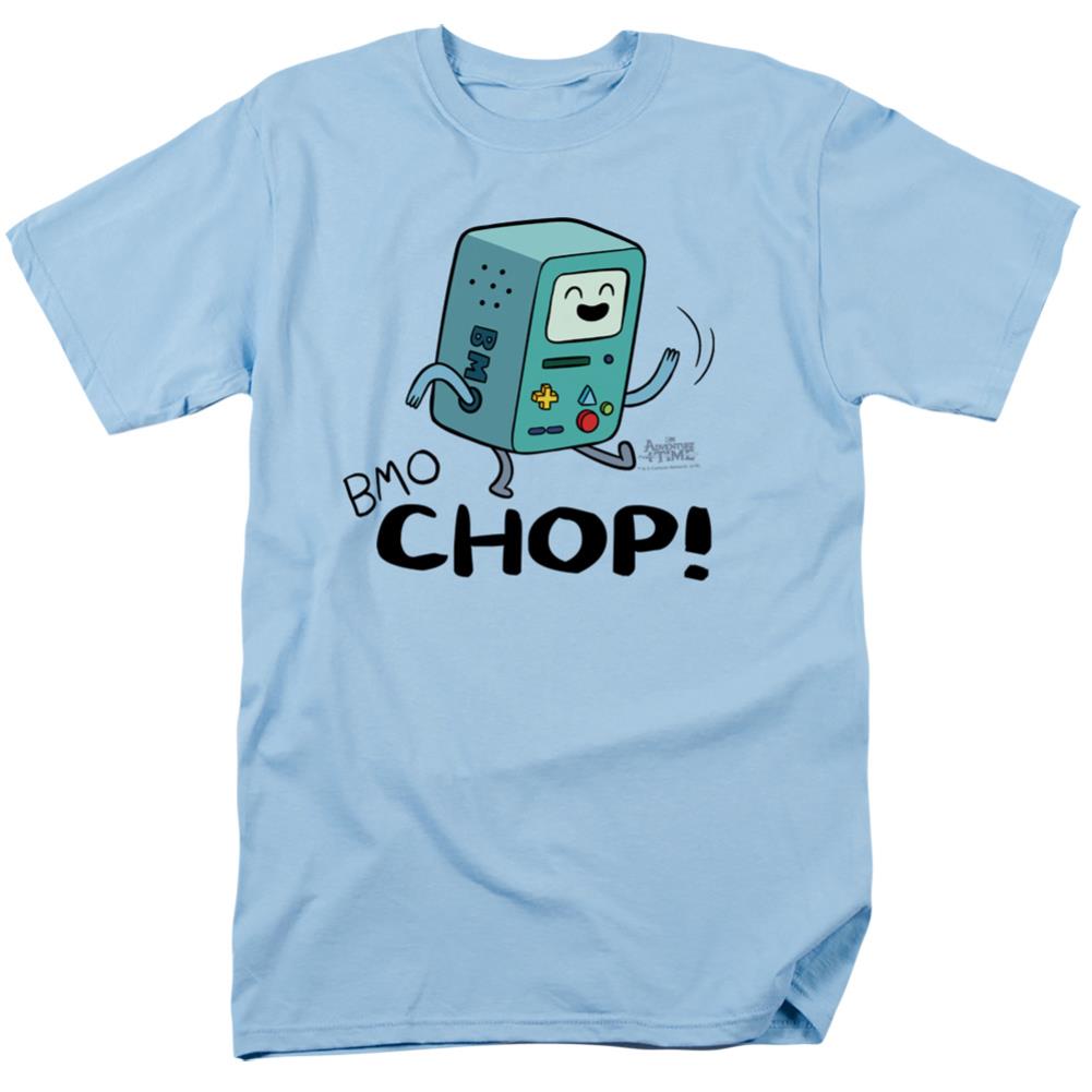 Adventure Time Bmo Chop Men's 18/1 Cotton Short-Sleeve T-Shirt