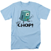 Adventure Time Bmo Chop Men's 18/1 Cotton Short-Sleeve T-Shirt