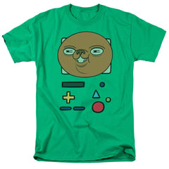 Adventure Time Bmo Mask Men's 18/1 Cotton Short-Sleeve T-Shirt