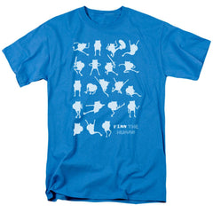 Adventure Time Finn The Human Men's 18/1 Cotton Short-Sleeve T-Shirt
