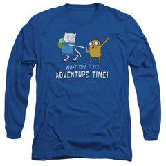 Adventure Time Fist Bump Men's 18/1 Cotton Long-Sleeve T-Shirt