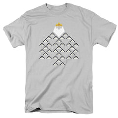 Adventure Time Ice King Triangle Men's 18/1 Cotton Short-Sleeve T-Shirt