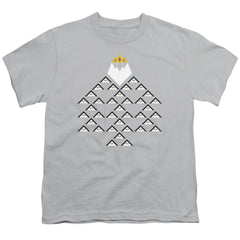 Adventure Time Ice King Triangle Youth 18/1 100% Cotton Short-Sleeve T-Shirt