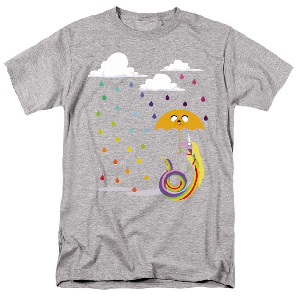 Adventure Time Lady In The Rain Men's 18/1 Cotton Short-Sleeve T-Shirt