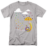 Adventure Time Lady In The Rain Men's 18/1 Cotton Short-Sleeve T-Shirt