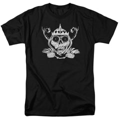 Adventure Time Skull Face Men's 18/1 Cotton Short-Sleeve T-Shirt