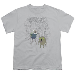 Adventure Time Sugar Zombies Youth 18/1 100% Cotton Short-Sleeve T-Shirt