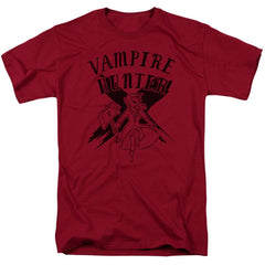 Adventure Time Vampire Hunter Men's 18/1 Cotton Short-Sleeve T-Shirt