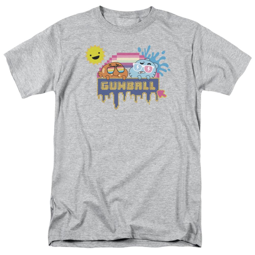 Amazing World Of Gumball Sunshine Men's 18/1 Cotton Short-Sleeve T-Shirt