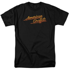 American Graffiti Neon Logo Men's 18/1 Cotton Short-Sleeve T-Shirt