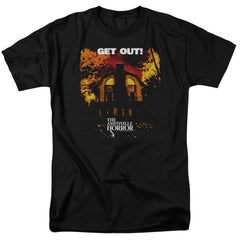 Amityville Horror Get Out Men's 18/1 Cotton Short-Sleeve T-Shirt