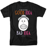 Animaniacs Good Idea Bad Idea Men's 18/1 Cotton Short-Sleeve T-Shirt