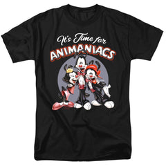 Animaniacs Its Time For Men's 18/1 Cotton Short-Sleeve T-Shirt
