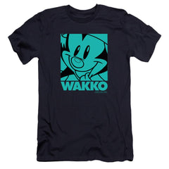 Animaniacs Pop Wakko Men's Ultra-Soft 30/1 Cotton Slim Short-Sleeve T-Shirt