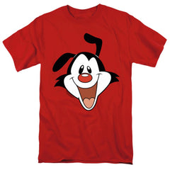 Animaniacs Yakko Head Men's 18/1 Cotton Short-Sleeve T-Shirt