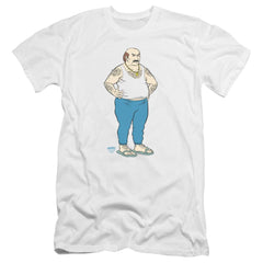 Aqua Teen Hunger Force Carl Men's Ultra-Soft 30/1 Cotton Slim Short-Sleeve T-Shirt