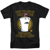Aqua Teen Hunger Force Stop Men's 18/1 Cotton Short-Sleeve T-Shirt