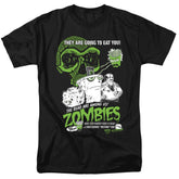 Aqua Teen Hunger Force Zombies Men's 18/1 Cotton Short-Sleeve T-Shirt