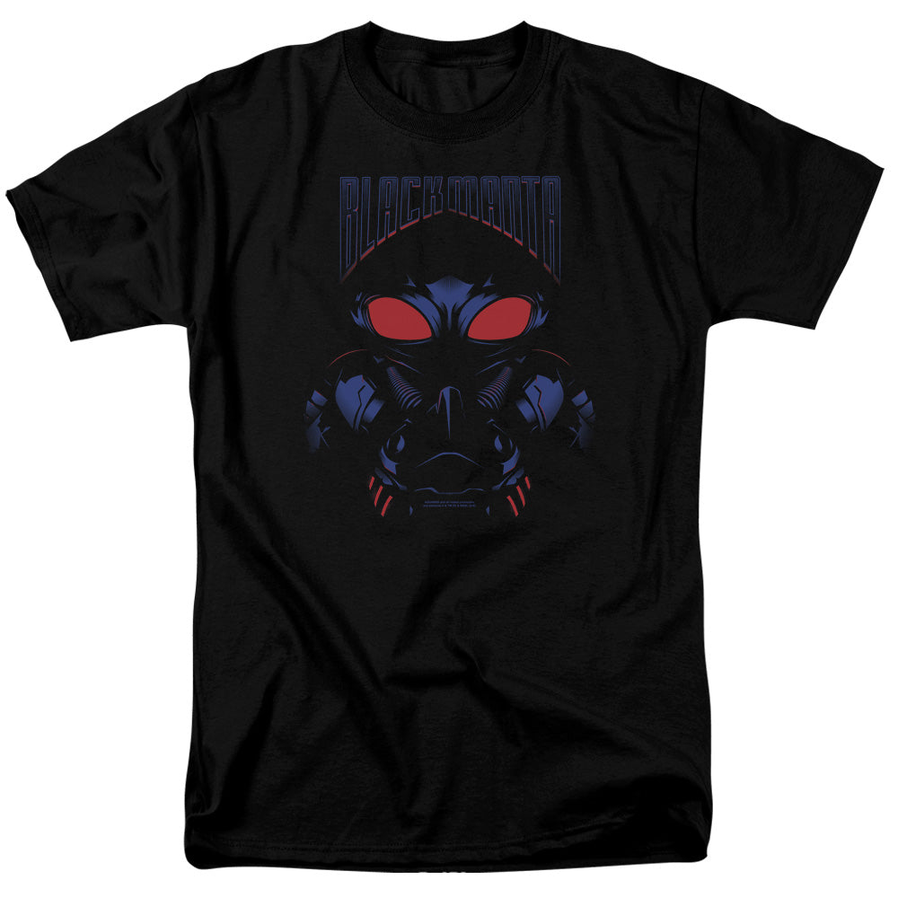 Aquaman Movie Black Manta Men's 18/1 Cotton Short-Sleeve T-Shirt