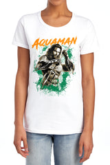 Aquaman Movie Locals Only Women's 18/1 Cotton Short-Sleeve T-Shirt