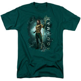 Aquaman Movie Marine Life Men's 18/1 Cotton Short-Sleeve T-Shirt