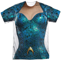Aquaman Movie Mera Uniform Men's Regular Fit Polyester Short-Sleeve T-Shirt