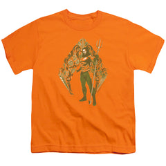 Aquaman Movie Shells Youth 18/1 100% Cotton Short-Sleeve T-Shirt
