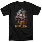 Army Of Darkness Bloody Poster Men's 18/1 Cotton Short-Sleeve T-Shirt