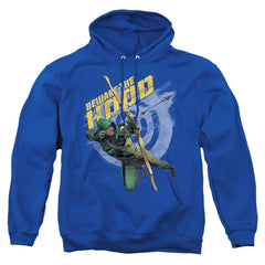 Arrow Beware Men's Pull-Over 75 25 Poly Hoodie