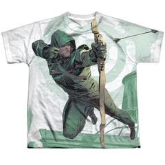 Arrow City Bullseye Youth Regular Fit Poly Short-Sleeve T-Shirt