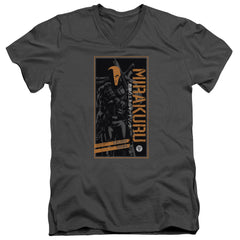 Arrow Mirakura Energy Drink Men's 30/1 Cotton Slim V-Neck T-Shirt