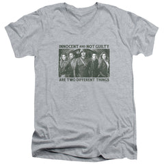 Arrow Not Guilty Men's 30/1 Cotton Slim V-Neck T-Shirt