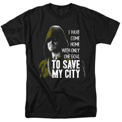 Arrow Save My City Men's 18/1 Cotton Short-Sleeve T-Shirt