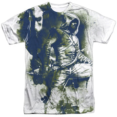 Arrow Spray Paint Men's Regular Fit Polyester Short-Sleeve T-Shirt