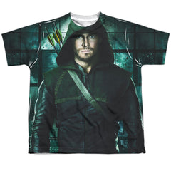 Arrow Two Sides Youth Regular Fit Poly Short-Sleeve T-Shirt