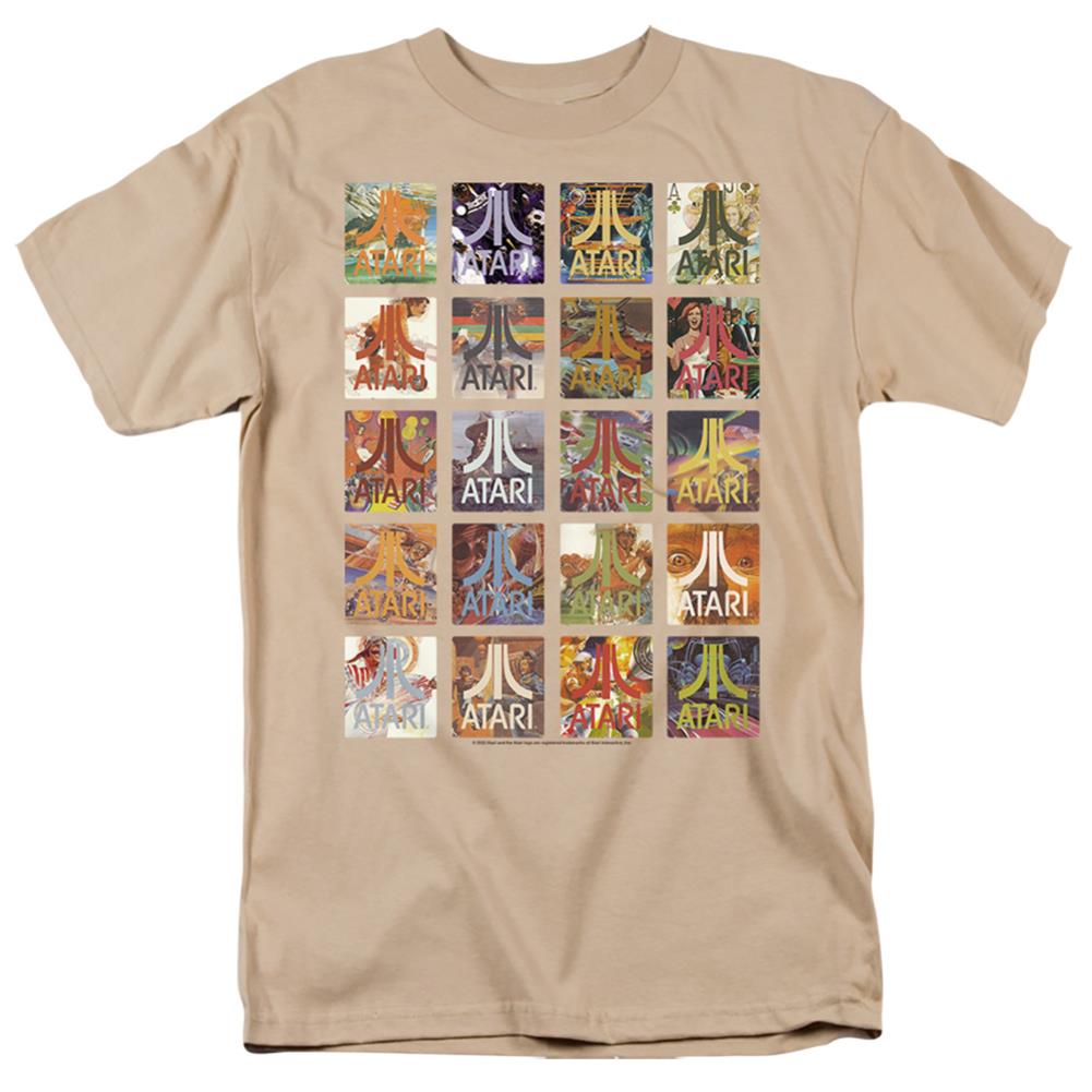 Atari 20 Games Men's 18/1 Cotton Short-Sleeve T-Shirt