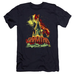 Atari Blast Off Men's Ultra-Soft 30/1 Cotton Slim Short-Sleeve T-Shirt