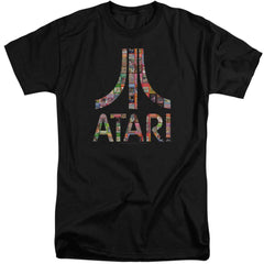Atari Box Art Men's 18/1 Tall Cotton Short-Sleeve T-Shirt