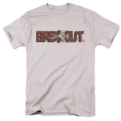 Atari Breakout Distressed Men's 18/1 Cotton Short-Sleeve T-Shirt