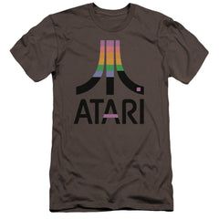 Atari Breakout Inset Men's Ultra-Soft 30/1 Cotton Slim Short-Sleeve T-Shirt