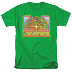 Atari Centipede Green Men's 18/1 Cotton Short-Sleeve T-Shirt